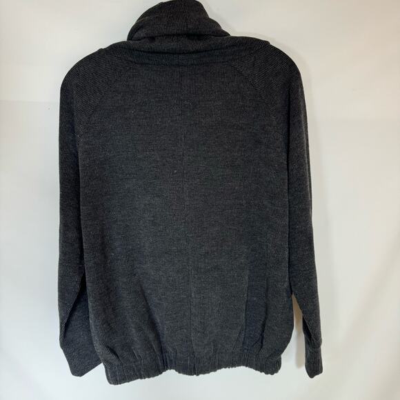 Lumiere Cowl Neck Long Sleeve Two Pocket Pullover Sweater Size Small NWT - Picture 2 of 5